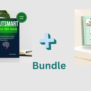 Bundle eBook Planner System for Procrastinators  + Outsmart Your Own Brain